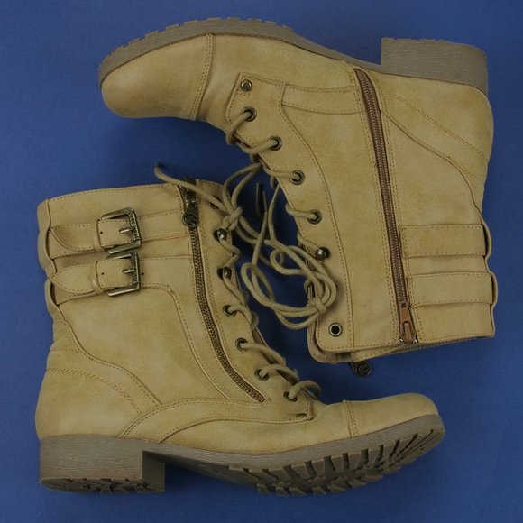 guess balmy combat boot